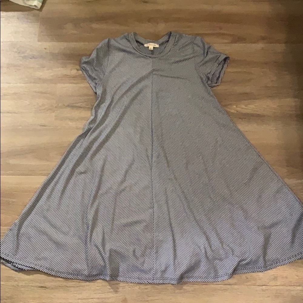 Swing Dress Rolla Coster - Navy & White